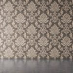 Modern bright interiors empty room 3D rendering
illustration